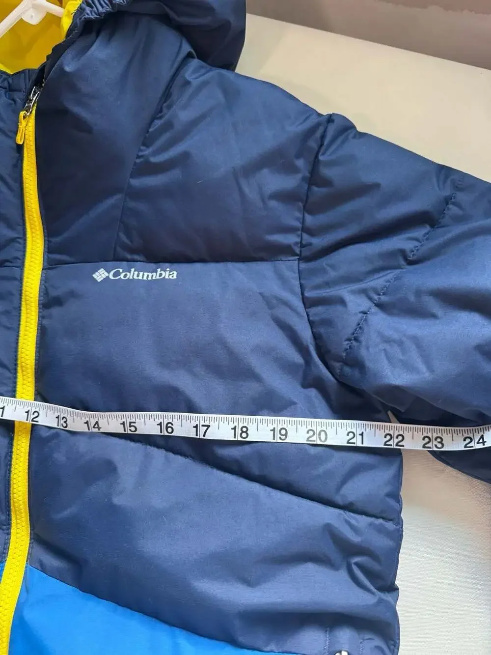 Columbia Arctic Blast II Puffer Jacket Ski Snow Winter Colorblock Youth XL 18/20